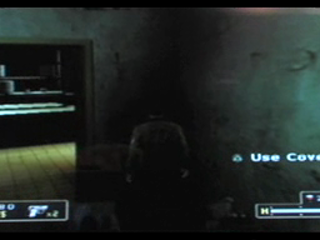 Cover prompts appear near areas that can act as cover