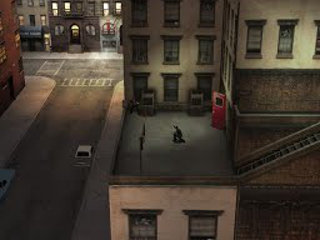 Exterior shot of the tutorial level