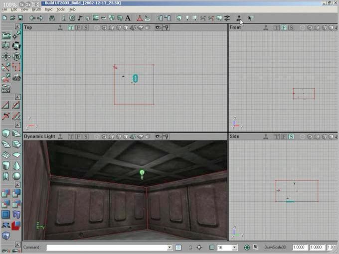 This is where all the level design happens